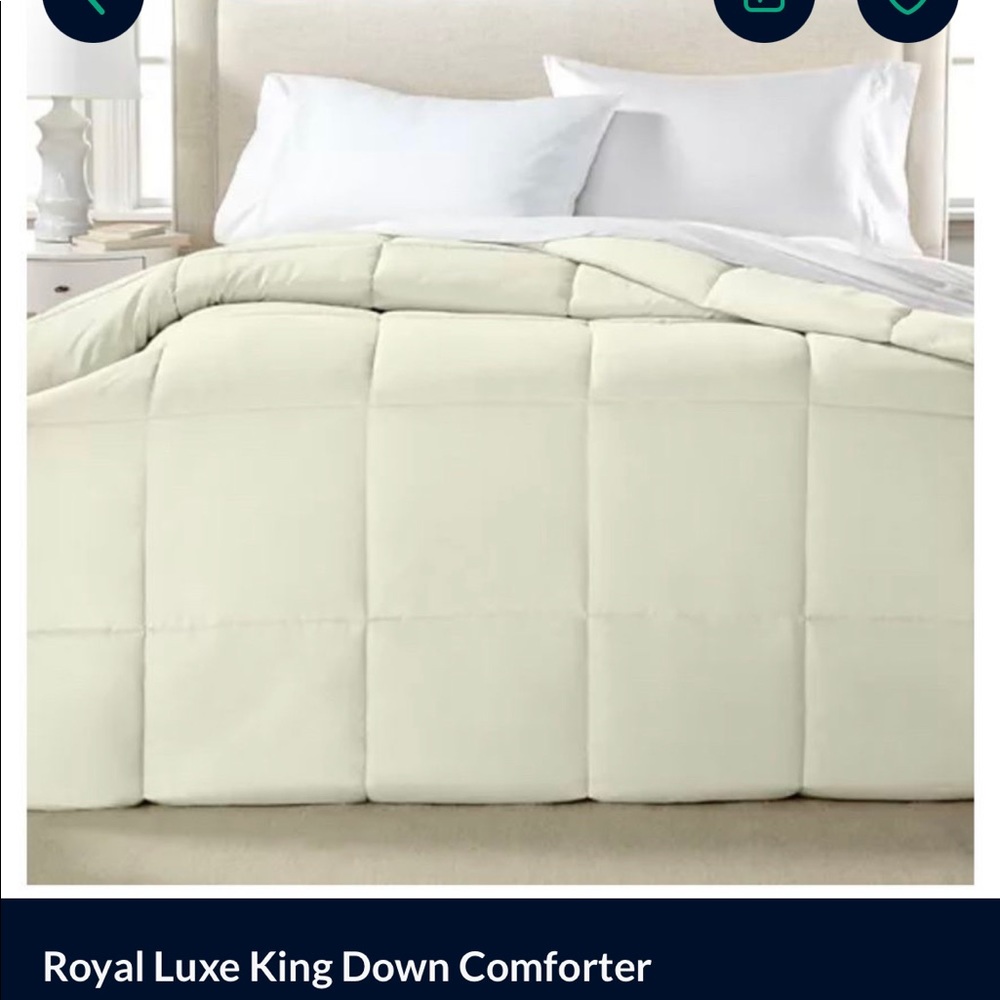 King Royal Luxe Down Comforter